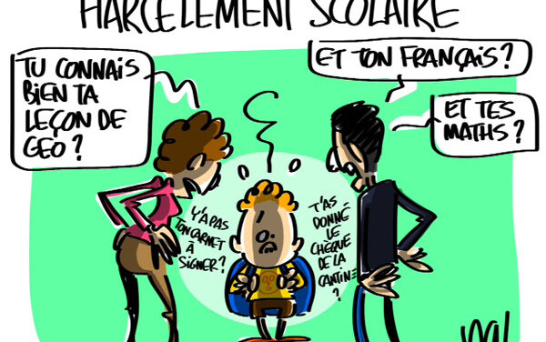 Le refus des violences au collège.