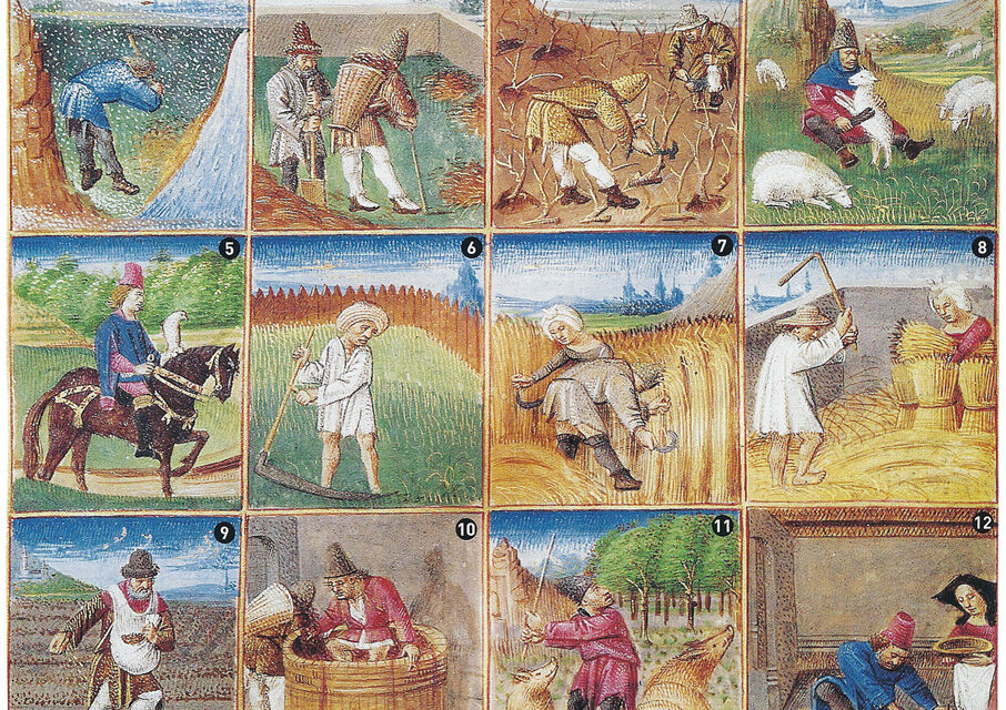 Paysans et seigneurs.