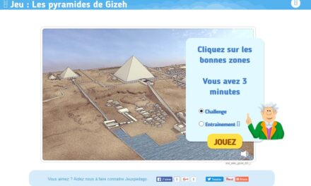 Des jeux pour réviser sur l&rsquo;Égypte ancienne
