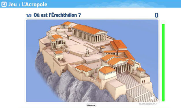 Jeux pédagogiques – Les monuments de l&rsquo;Acropole