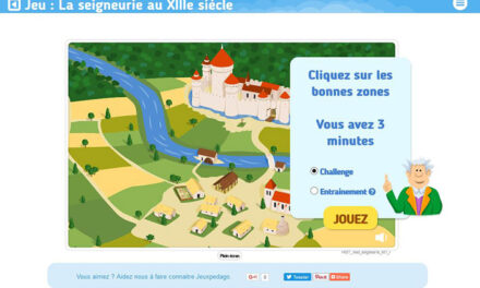 Jeux pédagogiques – La seigneurie au XIIIe siècle