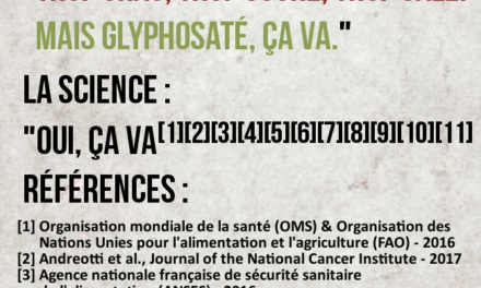 Image illustrant l'article Glyphosaté ça va - parodie biocoop de Clio Collège