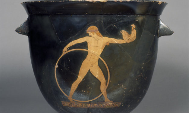 Étude d’une œuvre d’art « Un vase cratère représentant Zeus et Ganymède »