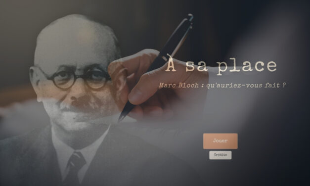 Écrire sur Marc Bloch : la page manquante (3e)